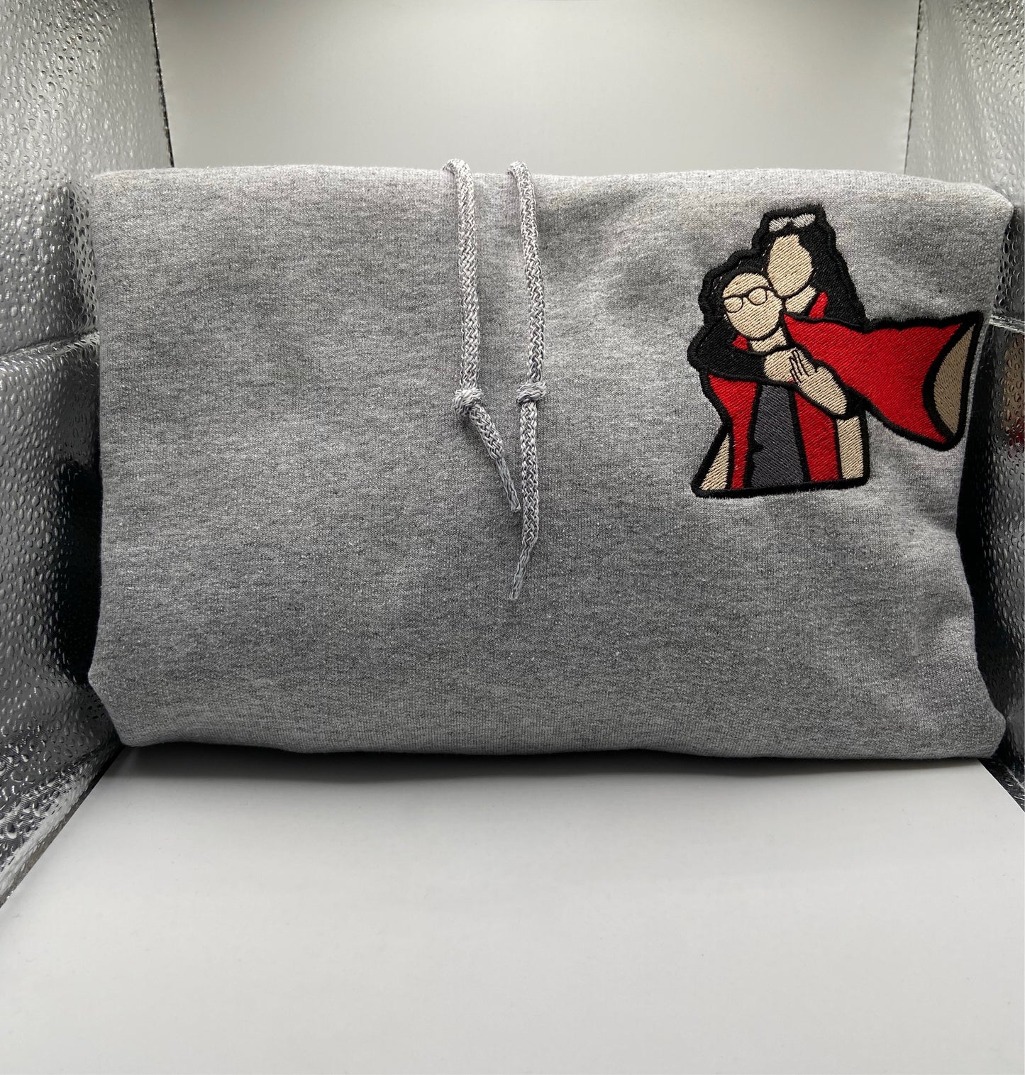 Hoodie custom portrait, hoodies, picture embroidery