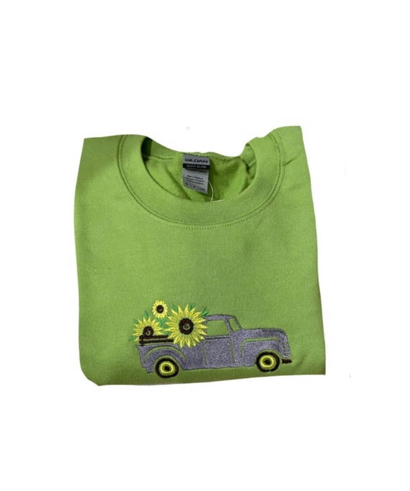 Sunflower truck